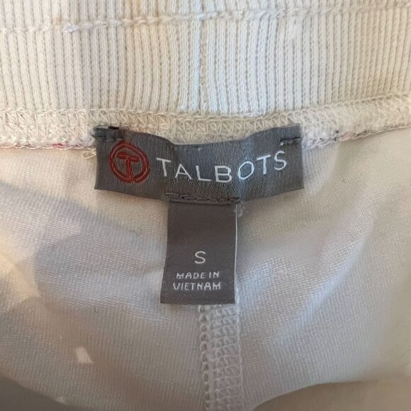 Talbots Skirt Ribbed Waistline Women Whimsical Artsy Print Skort Multicolor Size - Picture 6 of 8